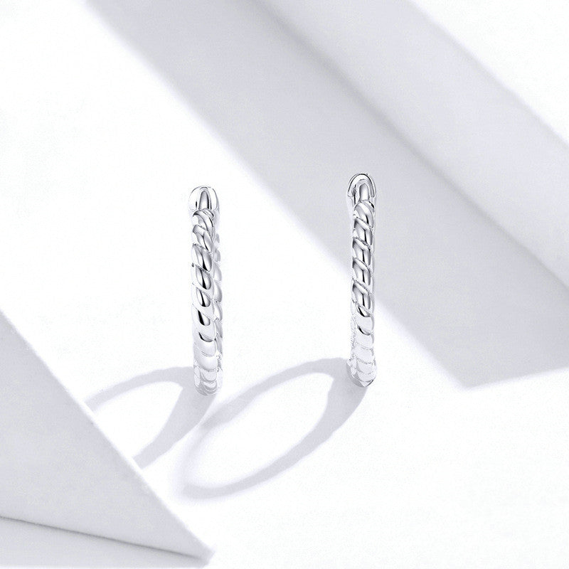 S925 European And American Fashion Earrings Ear – Stylish Gifts — 1