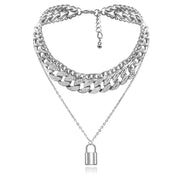 European And American Creative Alloy Lock Pendant – Jewelry Gift Ideas — 7