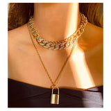 European And American Creative Alloy Lock Pendant – Jewelry Gift Ideas — 8
