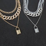 European And American Creative Alloy Lock Pendant – Jewelry Gift Ideas — 4