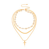Vintage Bohemia Gold Coin letter Layered Chain – Jewelry Gift Ideas — 15