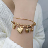 Popular Titanium Steel Girls Bracelet Double Life – Jewelry Gift Ideas — 4