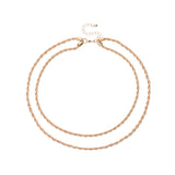 Vintage Bohemia Gold Coin letter Layered Chain – Jewelry Gift Ideas — 11