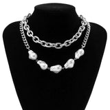 Exaggerated Baroque Shaped Imitation Pearl – Jewelry Gift Ideas — 3