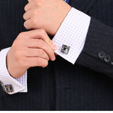 Black Business French Cufflinks – Special Occasion Gifts — 3