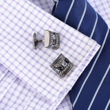 Black Business French Cufflinks – Special Occasion Gifts — 4