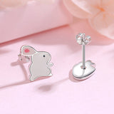 Simple Student Asymmetric Earrings – Gift Ideas — 2