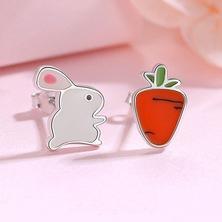 Simple Student Asymmetric Earrings – Gift Ideas — 1