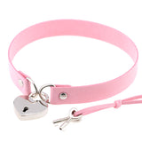 Gothic Heart Chain Choker Collar bdsm leather – Jewelry Gift Ideas — 2