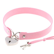 Gothic Heart Chain Choker Collar bdsm leather – Jewelry Gift Ideas — 2
