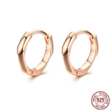 S925 Sterling Silver Rose Gold Plated Simple – Special Occasion Gifts — 2