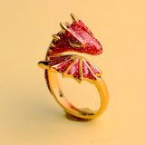 Ring Enamel Snake Index Finger Dragon – Special Occasion Gifts — 5