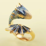 Ring Enamel Snake Index Finger Dragon – Special Occasion Gifts — 6