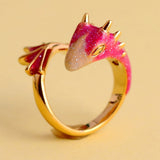 Ring Enamel Snake Index Finger Dragon – Special Occasion Gifts — 2
