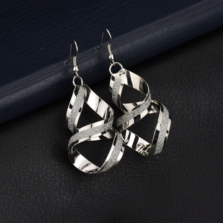Exaggerated Frosted Cross Earring Jewelry – Jewelry Gift Ideas — 1