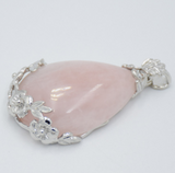 Natural Stone Drop Crystal Plum Blossom Pendant – Jewelry Gift Ideas — 4