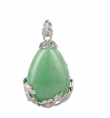 Natural Stone Drop Crystal Plum Blossom Pendant – Jewelry Gift Ideas — 2