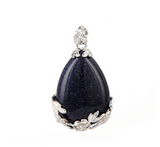 Natural Stone Drop Crystal Plum Blossom Pendant – Jewelry Gift Ideas — 3
