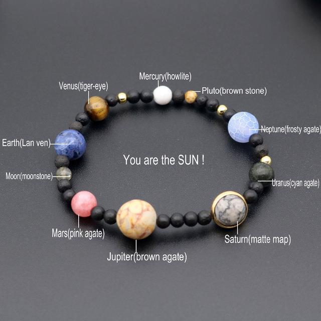 Galaxy Solar System Bracelet Universe Nine – Jewelry Gift Ideas — 1