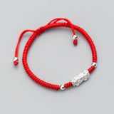 Sterling Silver Red String Bracelet Female Lucky – Jewelry Gift Ideas — 5