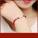 Sterling Silver Red String Bracelet Female Lucky – Jewelry Gift Ideas — 2
