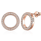 S925 Vintage Round Earrings In Sterling Silver – Everyday Gifts — 4