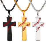Wish Hot Selling Bible Baseball Cross Pendant – Jewelry Gift Ideas — 1