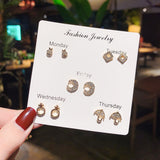 Korean Temperament Earrings S925 Sterling Silver Pin – Stylish Gifts — 1