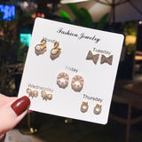 Korean Temperament Earrings S925 Sterling Silver Pin – Stylish Gifts — 15