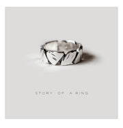 Personality Female Sea Dry Stone Couple Ring – Gifts for Her — 3
