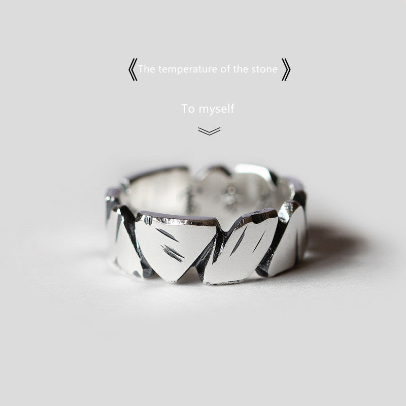 Personality Female Sea Dry Stone Couple Ring – Gifts for Her — 1