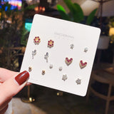 Korean Temperament Earrings S925 Sterling Silver Pin – Stylish Gifts — 8