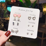 Korean Temperament Earrings S925 Sterling Silver Pin – Stylish Gifts — 3