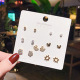 Korean Temperament Earrings S925 Sterling Silver Pin – Stylish Gifts — 10