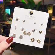 Korean Temperament Earrings S925 Sterling Silver Pin – Stylish Gifts — 10