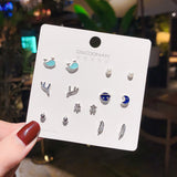 Korean Temperament Earrings S925 Sterling Silver Pin – Stylish Gifts — 6