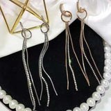 Temperament Tassel Earrings Women Fashion Long Style – Stylish Gifts — 4