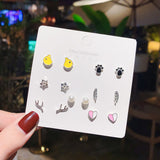 Korean Temperament Earrings S925 Sterling Silver Pin – Stylish Gifts — 18