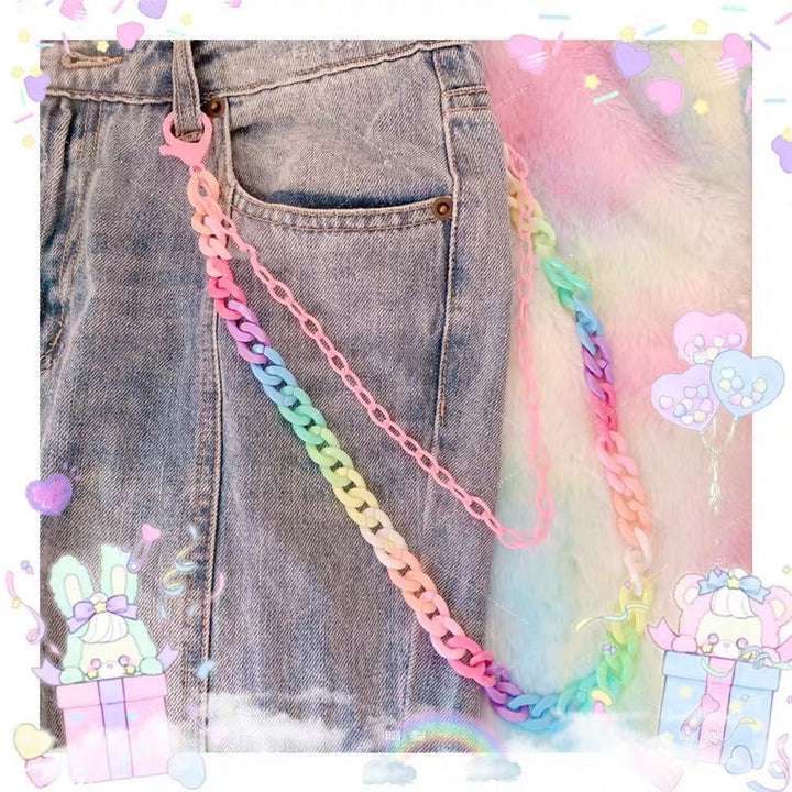 Retro Chuck Resin Ultra-Light Pants Chain Pants – Stylish Gifts — 1