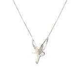 Diamond Angel Wings Necklace Charm Fashion – Jewelry Gift Ideas — 5