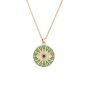 Copper Micro Inlaid Devil's Eye Female Necklace – Jewelry Gift Ideas — 2