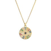 Copper Micro Inlaid Devil's Eye Female Necklace – Jewelry Gift Ideas — 4