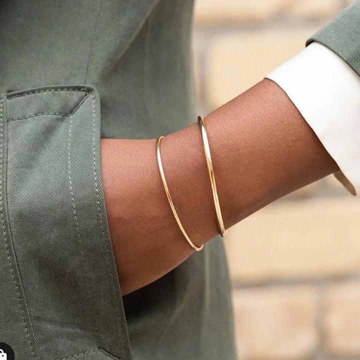 Simple And Slim Titanium Steel Bracelet – Jewelry Gift Ideas — 1