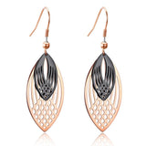 Vintage Cutout Leaves Ladies Earrings – Surprise Gifts — 1