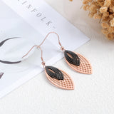 Vintage Cutout Leaves Ladies Earrings – Surprise Gifts — 4