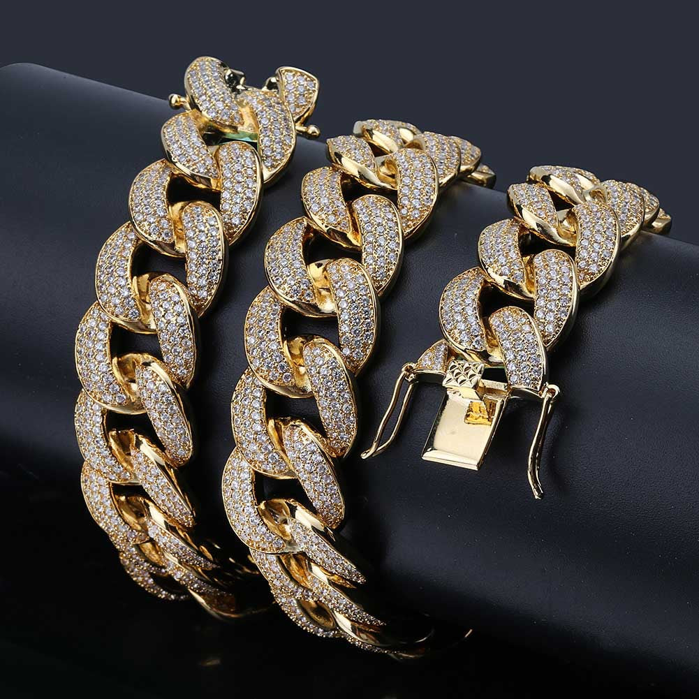 European And American 18mm Micro-Inlaid Zircon – Jewelry Gift Ideas — 1