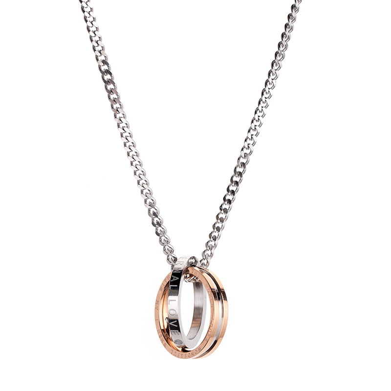 Ring Necklace Men's Trend Simple Hip Hop Boys – Jewelry Gift Ideas — 1