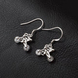 Small Bike Bicycle Zircon Earrings – Fitness Gifts — 4
