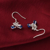 Small Bike Bicycle Zircon Earrings – Fitness Gifts — 3
