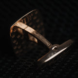 French Rose Gold Cufflinks Men's Business Casual – Gifts for Him — 3
